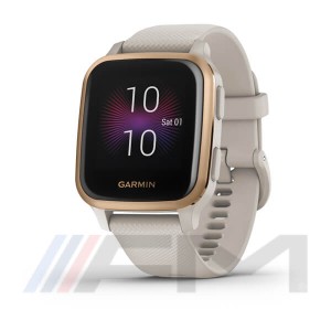 GARMIN Venu Sq Music - Light Sand с Rose Gold Bezel
